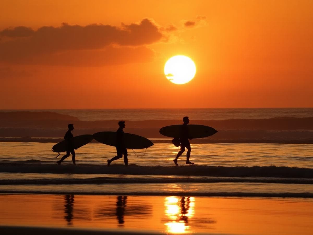 Aula de Surf na Guarda